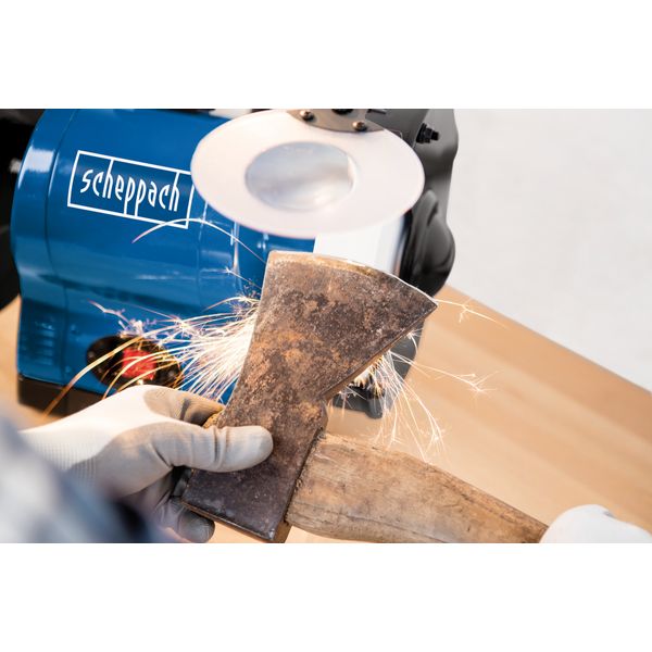 Scheppach Double Grinding Machine 8 BG200AL image 7