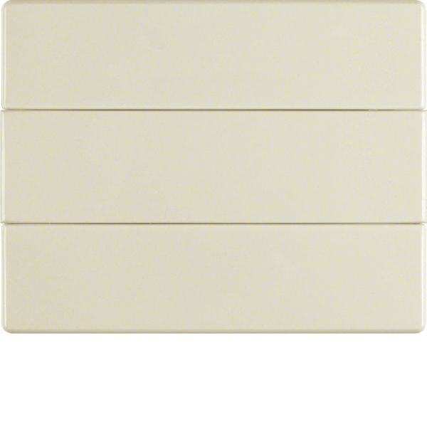 Push-button 1gang, Arsys, white glossy image 1