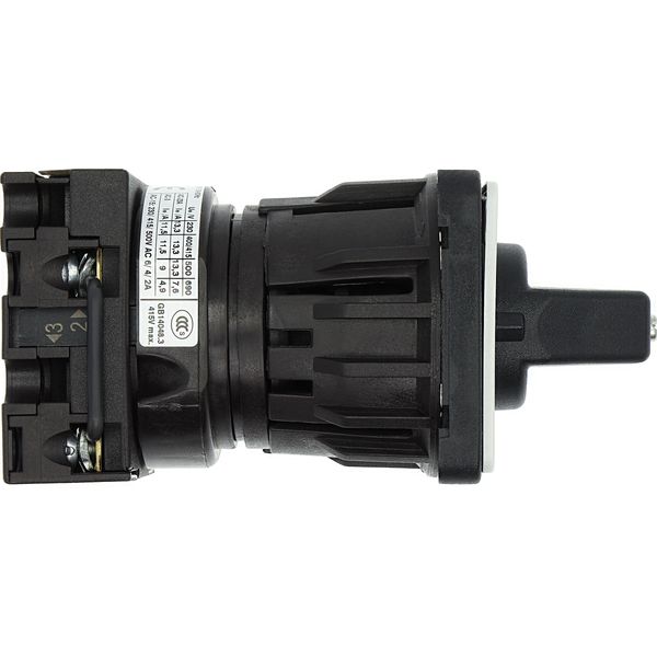 T0-1-15362/EZ ON-OFF button, T0, 20 A, center mounting, 1 contact unit(s), Contacts: 2, 45 °, momentary, With 0 (Off) position, with spring-return, STOP>I image 13