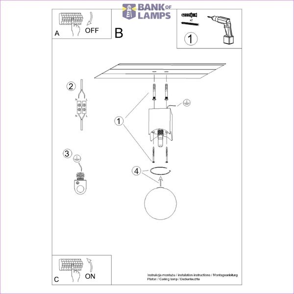 CEILING LAMP SOLIS NATURAL WOOD 1XG9 image 8