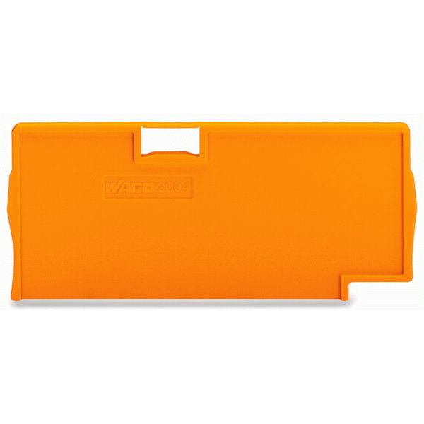 Seperator plate 2 mm thick oversized orange image 2