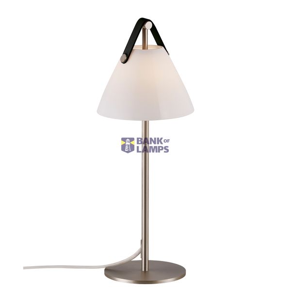 Strap 16 | Table lamp G9 | Brushed steel image 1