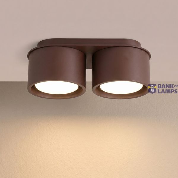 Ceiling lamp MODO 2 brown Gx53 image 2