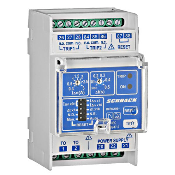 RCD relay type A, without display, from 30mA - 30A image 1