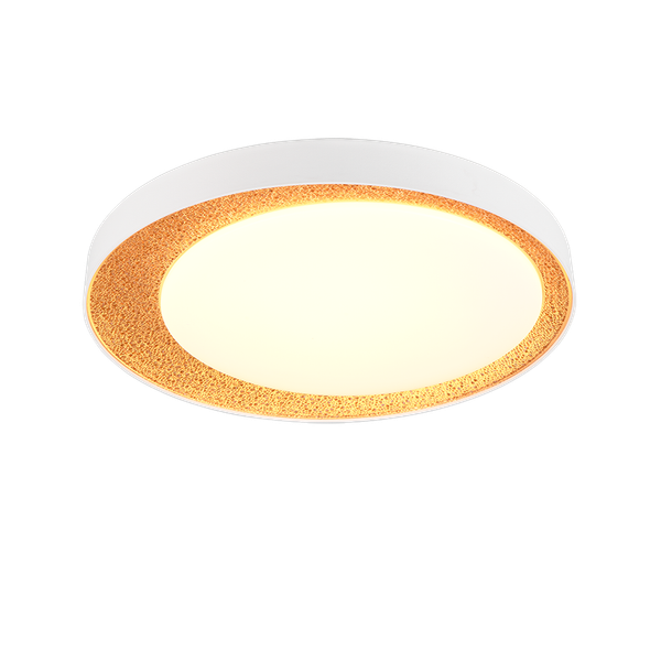 Aleta LED ceiling lamp gold/white image 1