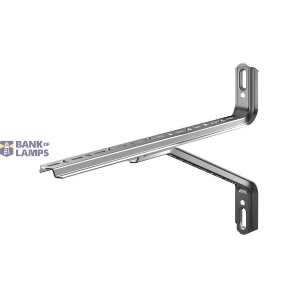 OMEGA-TYPE FIXING BRACKET - LENGTH 510MM - FINISHING: HDG image 3