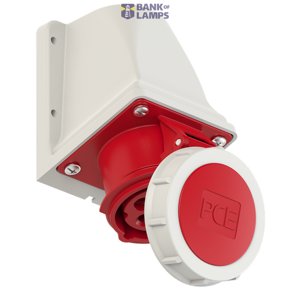 Fixed socket 16A 4P 400V 6h IP67 image 1