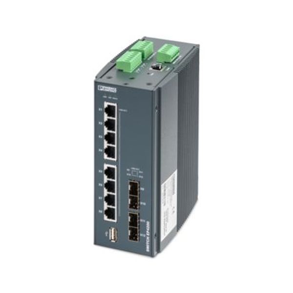 FL SWITCH EP4208-4SFP-LV - Industrial Ethernet Switch image 1