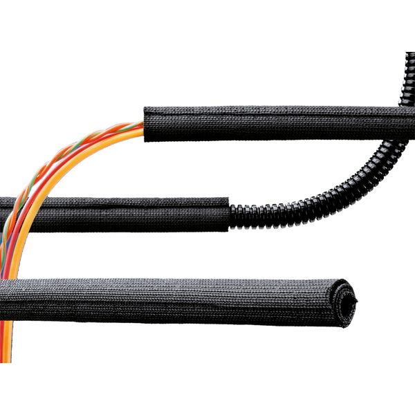 WPET-SC10B.50 zwart  Beschermkous zelfsluitend image 1