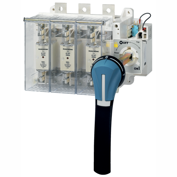 Visible break fuse switch 4P 800A, tripping function, fuses size 4 image 1