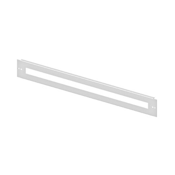 Slotted front Plate 1095mm G3 Sheet Steel, 54MW for AC image 1