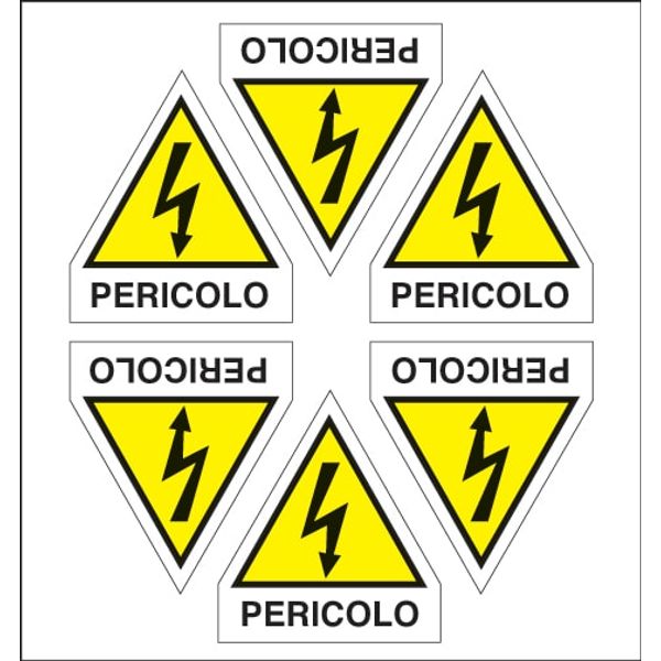 Adhesive label - Dimensions: 165 x 175 mm image 1