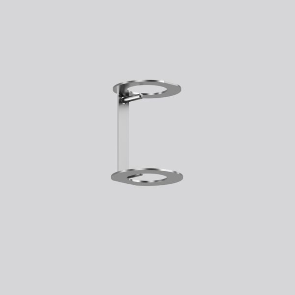 Adapter L 78 B 77 H 97 d 76 colour: inox image 1