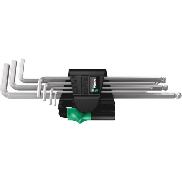 950/7 Hex-Plus Magnet 1 Stiftsleutelset, metrisch, verchroomd, 7-delig image 1