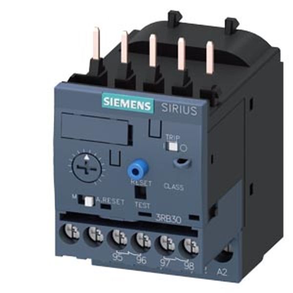 Overload relay 0.1-0.4 A motor protection S00, Class 20, contactor mounting image 2