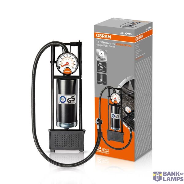 Foot pump TYREinflate 10 ESSENTIAL OSRAM image 1