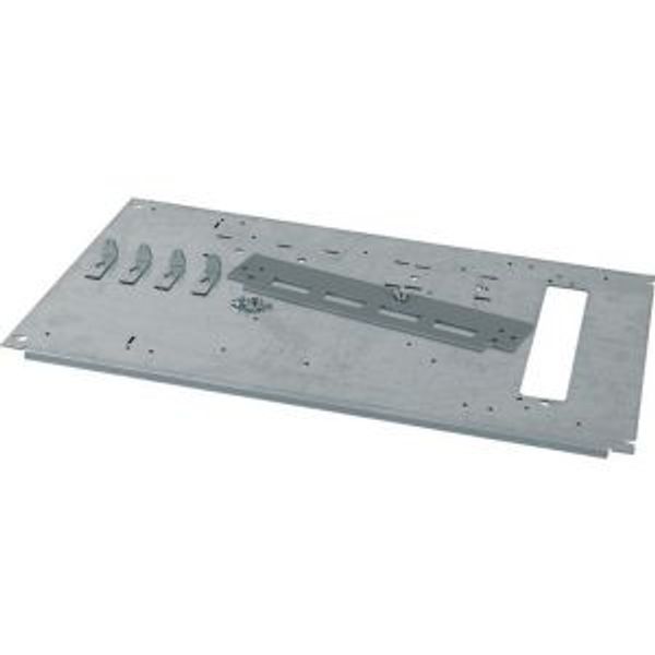 XMN441808-BF Mounting plate for  W = 800 mm, NZM4, vertical image 2