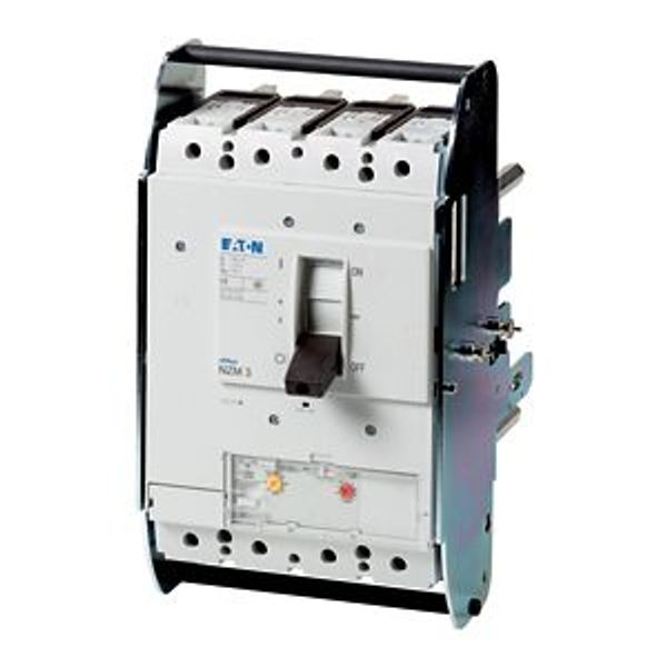 NZMH3-4-AE630-AVE Circuit-breaker, 4p, 630A, withdrawable unit image 4