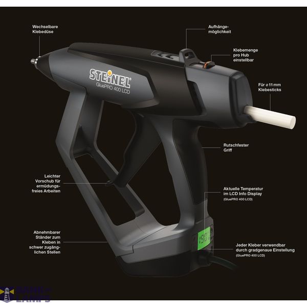 Steinel Lijmpistool GluePRO 400 LCD image 2