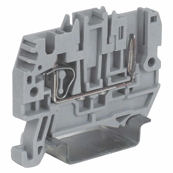 Sping-clamp terminal block 2.5mm2, blue color, for CHP.2 connector image 1