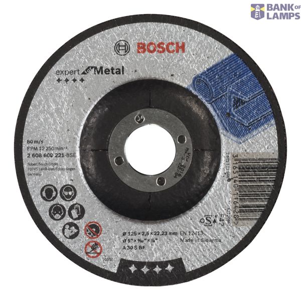 Expert for Metal cutting disc with depressed centre A 30 S BF, 125 mm, 2,5 mm image 1