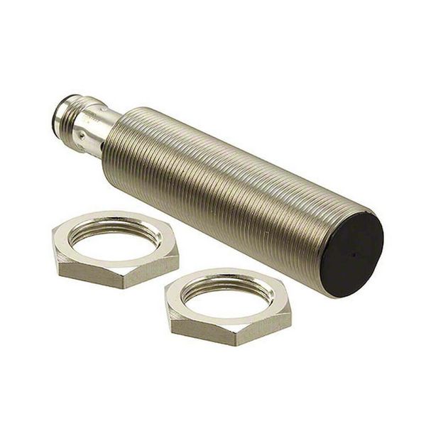 Proximity sensor, inductive, nickel-brass, long body, M18, shielded, 8 E2B 2334E image 2