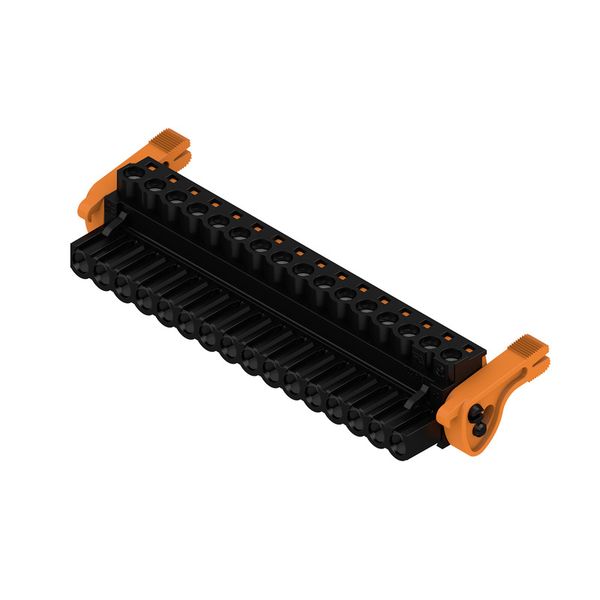 PCB plug-in connector, female plug, 5.08 mm, Number of poles: 16, 180°, Clamping yoke connection, Clamping range, max. : 4 mm², Box image 3