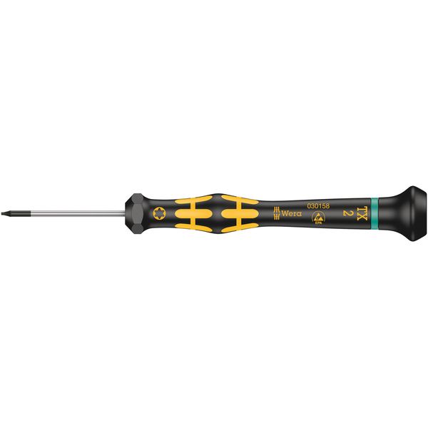 1567 TORX ESD Kraftform Micro Schroevendraaier, TX 2 x 40 mm image 1