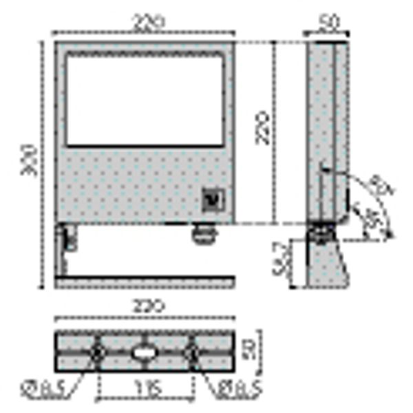FOCUS+2 26W ELL 15x40 4000K ANTHRACITE image 8