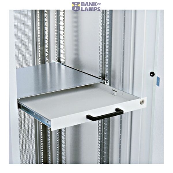 19" document tray 1U RAL7035 lightgrey image 1