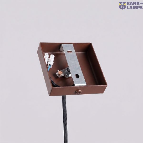 Pendant lamp PASTELO 1 brown image 3