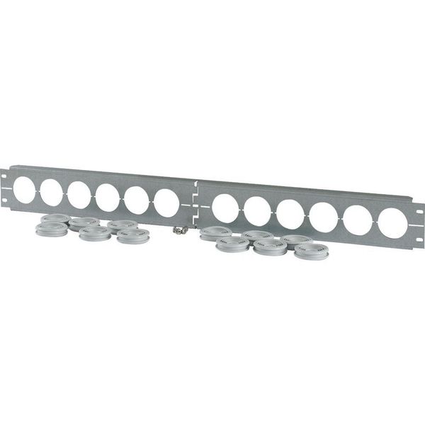 XTPPCUV1-H275W1000 Partition/cable gland for Power Section, HxW=275x1000mm image 4