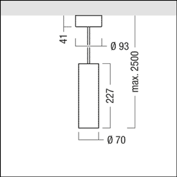 P-INF PWH R70 900-940 LDO VFL-WH WH - LED pendant luminaire image 3