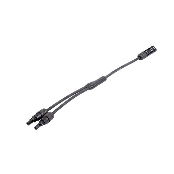 Photovoltaics, Y-Connector Cable, 1x MC4 Male, 2x MC4 Female, 6mm², 1100 V image 1