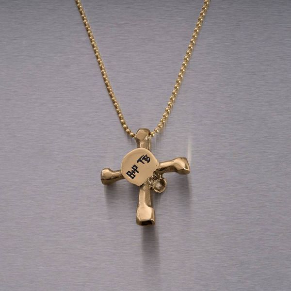 SKULL DRUM KEY / TRAVIS BARKER / BRASS image 2