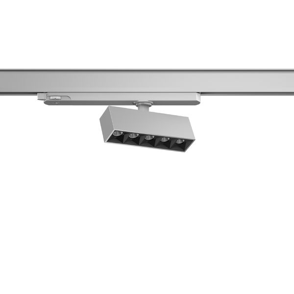 BeamLine Slim, 14 W, 1050 lm, 940, silver, DALI Surface mounted projec image 2