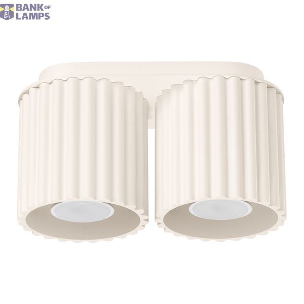 Ceiling lamp AURA 2 beige GU10 image 3