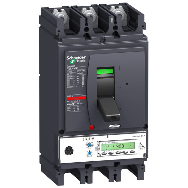 NSX400N 3P3D Micrologic 5.3 A image 1
