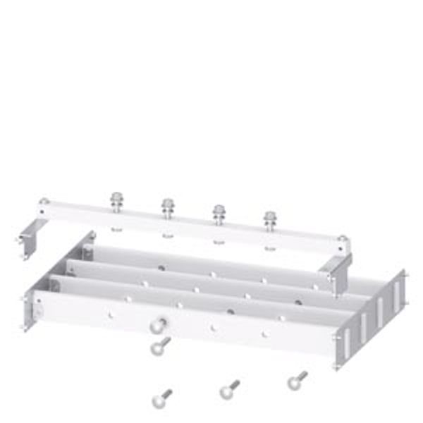 Connection main busbar 3WA size 1 withdrawable, 3 or 4-pole, position: rear single, W: 600 image 1