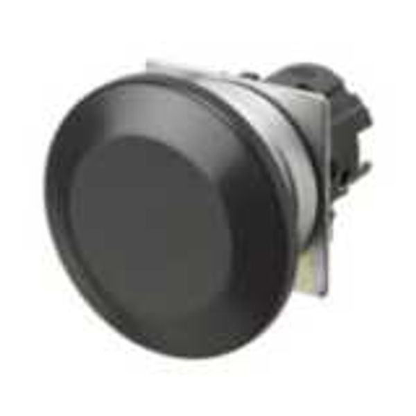 Pushbutton A22NZ Ã˜22, bezel brushed metal, MUSHROOM, MOMENTARY, CAP CO A2270132H image 3