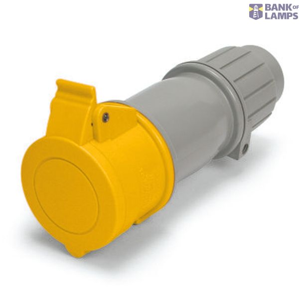 CONNECTOR 32A 2P 3W 4h IP44 100-130V image 3