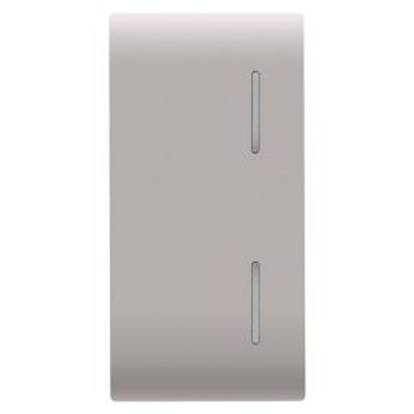 REPLACEABLE BUTTON KEY FOR PUSH-BUTTON PANEL - WITH 2 DIFFUSERS - 1 MODULE - NATURAL BEIGE - CHORUS image 1