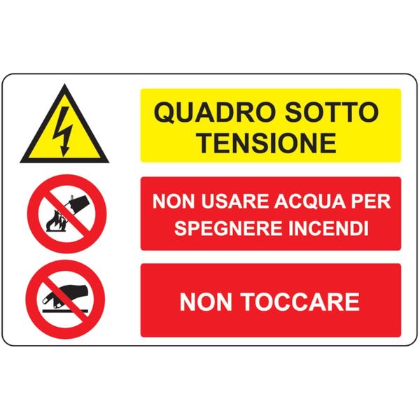 Various sign - Al - Dimensions: 300x200 mm image 1