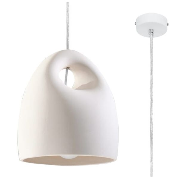 CERAMIC HANGING LAMP BUKANO E27 1X60W IP20 image 1