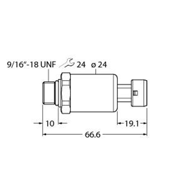 Pressure Transmitter With Current Output (2-Wire)   PT600R-2121-I2-MP11 image 1