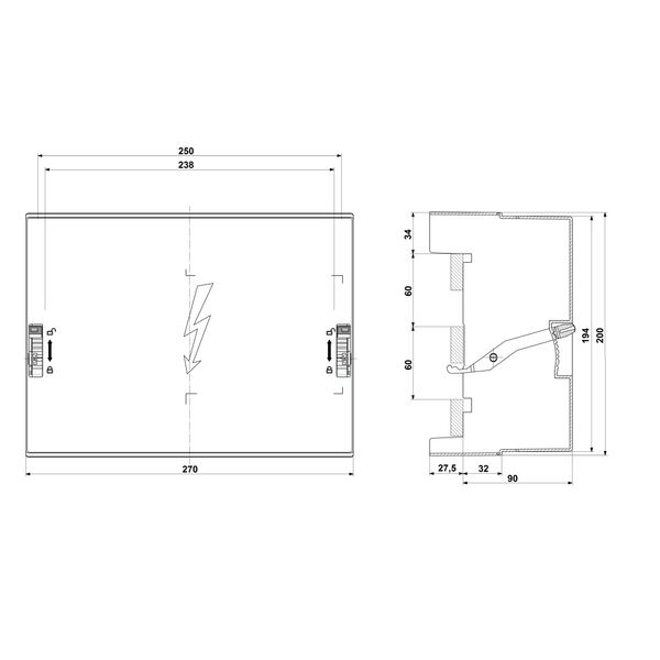 Cover cap 270x200mm image 2