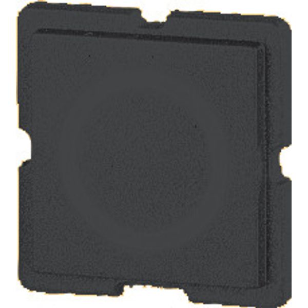 01TQ18 Button plate 18, black image 1