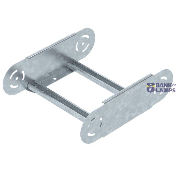 Adjustable bend element for cable ladder 110x300 Steel Hot-dip galvani image 1
