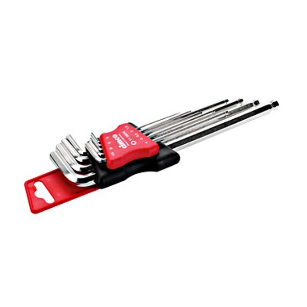 Hex key set, 9-piece image 1