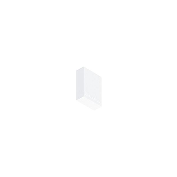 SUP2 TRACK U END PLATE ELECTR CON WH - Cover plate image 1